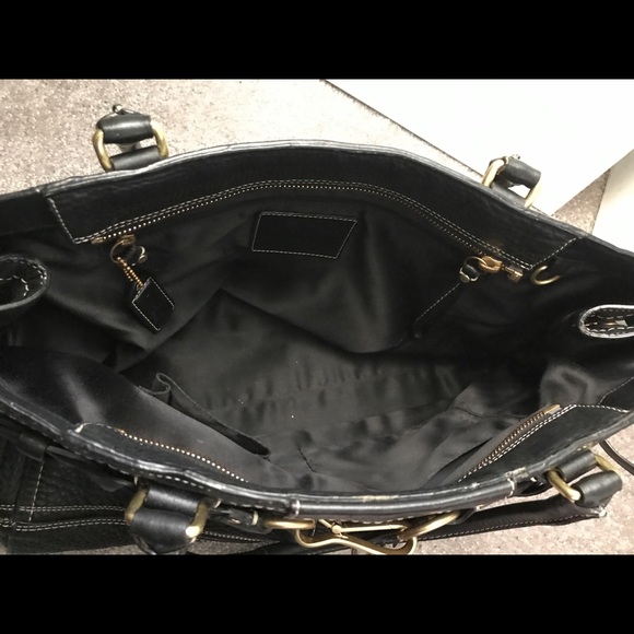 Coach Black Leather Purse - Picture 8 of 8